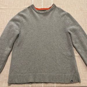Light gray wool blend sweater from The North Face, mens large